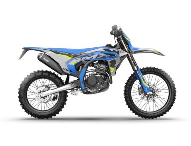 Mootorratas F.B Mondial SMX Enduro White Blue 125CC