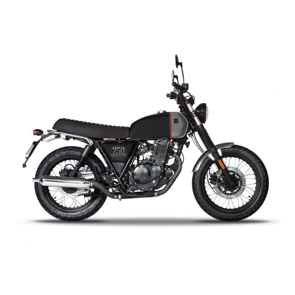 Mootorratas Brixton Cromwell 250 Titanium Black / Sterling Grey