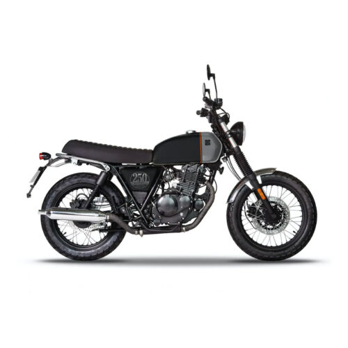 Mootorratas Brixton Cromwell 250 Titanium Black / Sterling Grey