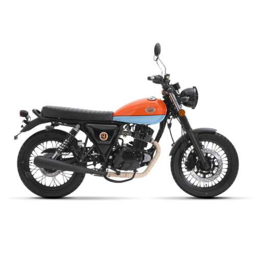 Mootorratas Mash Seventy Blue Orange 125cc
