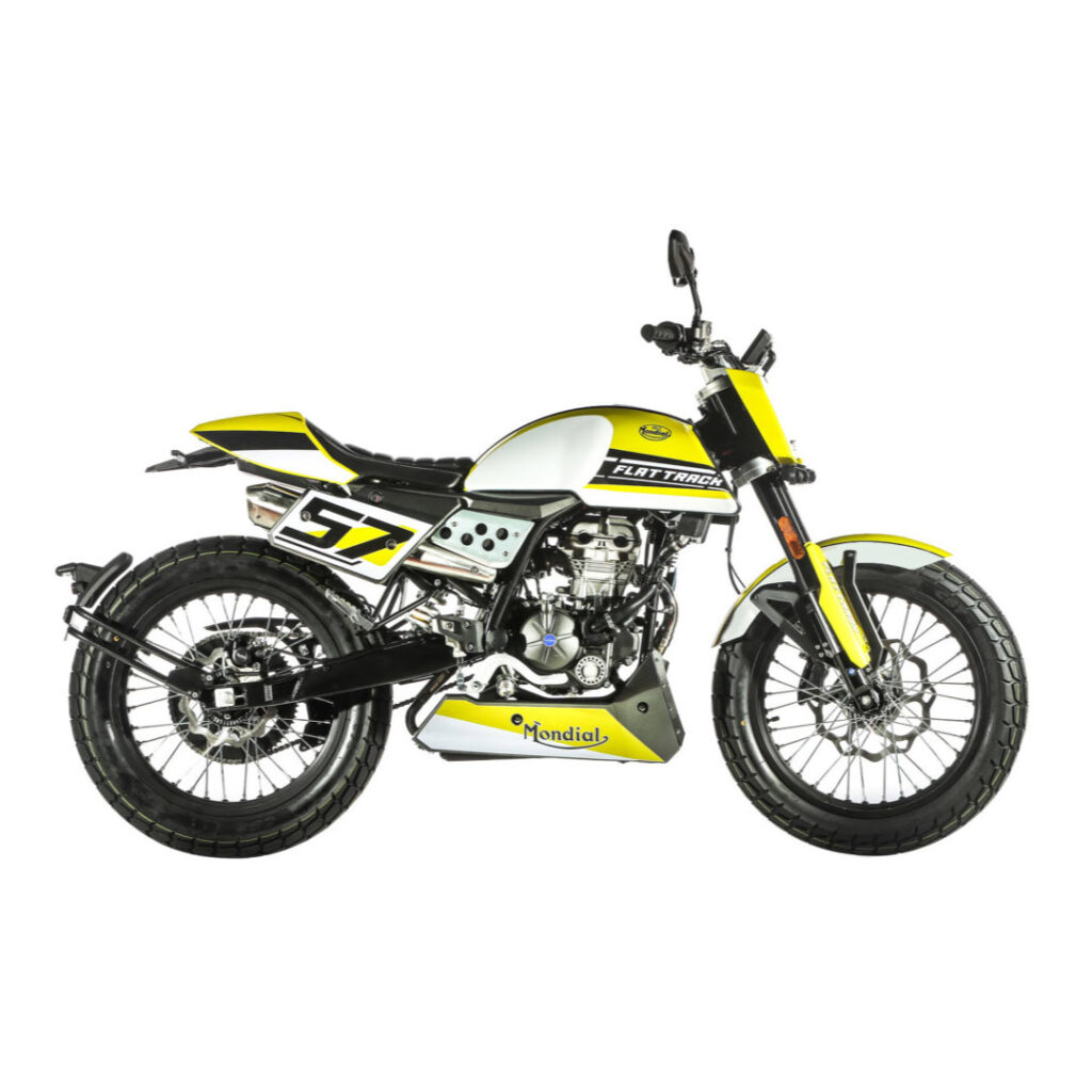 mootorratas-f-b-mondial-flat-track-yellow-black-stripes-125cc