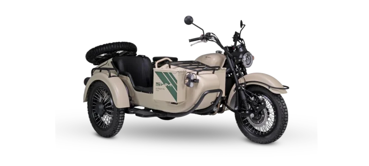 Mootorratas külgkorviga SWM Urban 525 Sand 500cc, 2026 mudel
