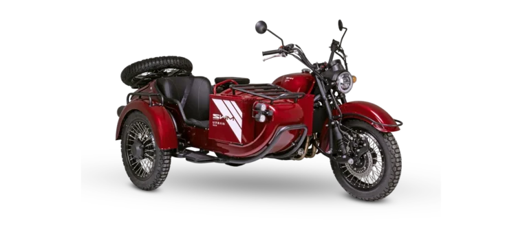 Mootorratas külgkorviga SWM Urban 525 Red 500cc, 2026 mudel